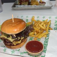 American Chzburger  at Next Level Burger - Potrero Hill in San Francisco