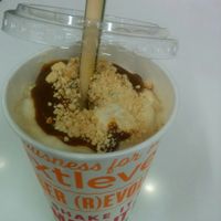 Salted caramel peanut coconut shake at Next Level Burger - Potrero Hill in San Francisco