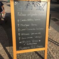 Vegan Options! at Gelateria Sorbetto in Praia Da Rocha