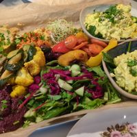 Breakfast tray at Baristinho in Aachen