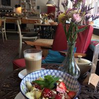 vegan fruit salad  at Baristinho in Aachen