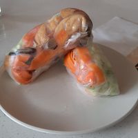 Rice vegan rolls at Eat Fuh in Marrickville