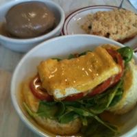The Wirth-Less, biscuit and gravy and coffee cake.  at Sweetpea Baking Company in Portland