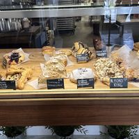 Pastry case  at Sweetpea Baking Company in Portland