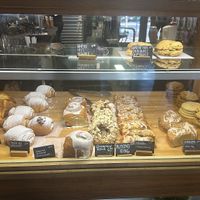 main pastry case at Sweetpea Baking Company in Portland