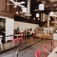 Inside Sweetpea Baking Co. at Sweetpea Baking Company in Portland