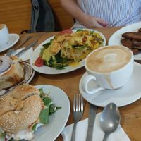 Breakfast, two tables needed at Sweetpea Baking Company in Portland