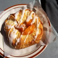 Peach Danish. at Sweetpea Baking Company in Portland