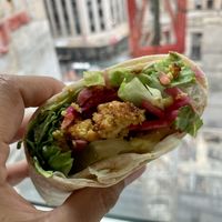 Falafel Wrap  at Pret A Manger - 179 Broadway in New York City