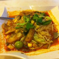 Vegan Curry Laksa. at Cameleon Vegetarian Bean Curd in Kuala Lumpur