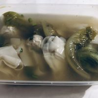 Wonton soup  at Cameleon Vegetarian Bean Curd in Kuala Lumpur
