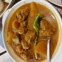 Mutton curry at Cameleon Vegetarian Bean Curd in Kuala Lumpur