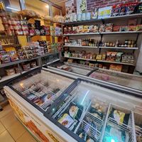 Vegetarian grocery store inside the restaurant at Cameleon Vegetarian Bean Curd in Kuala Lumpur