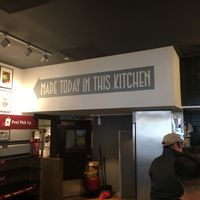 Inside venue at Pret A Manger - Ave of Americas in New York City