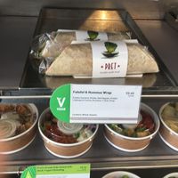 Vegan wrap at Pret A Manger - Broadway & 116th in New York City