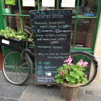 Outside board  at Sweet Memories at Study Cafe in Newcastle Upon Tyne