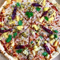 Large veggie queen  at G's Pizza - Howard Ave in New Orleans