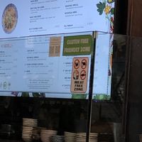 Meat free zone , gluten free friendly zone  at Le Botaniste - Soho in New York City