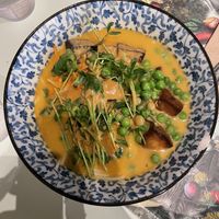 Miso noodle soup with tofu at Le Botaniste - Soho in New York City