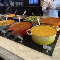 Choice of hot toppings on your bowl   at Le Botaniste - Soho in New York City