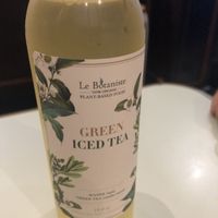 Green ice tea   at Le Botaniste - Soho in New York City