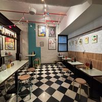 one of the seating areas   at Le Botaniste - Soho in New York City