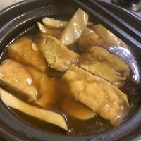 Braised tofu in oyster sauce  at Sala in Ho Chi Minh City