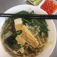vegan rice noodle soup at Sala in Ho Chi Minh City