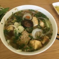 Veggie Pho (very good) at Sala in Ho Chi Minh City