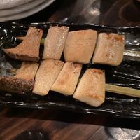 Mushroom skewers  at Gonpachi - Shibuya in Tokyo