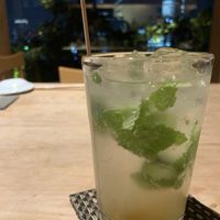 Yuzu mojito at Gonpachi - Shibuya in Tokyo