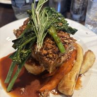SWEET POTATO, BUTTERNUT & CHESTNUT roast - very good   at The Queen & Castle in Kenilworth