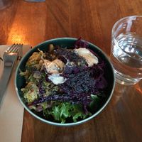 Salad buffet at Tanner in Helsinki