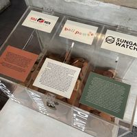 The 3 charities they work with (non profit)  at Give Cafe in Canggu