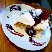 Coconut cheesecake. The best cake on Earth at Give Cafe in Canggu