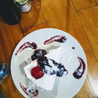 Coconut cheesecake, so delicious! at Give Cafe in Canggu