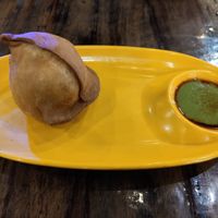 Samosa at Golgappa Vegetarian Restaurant in Upper Mount Gravatt