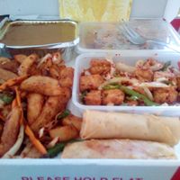 The Vegan box in all its glory at China Express Finaghy Takeaway in Belfast