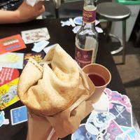 Black bean falafel wrap at Garbanzo - Falafel & Hummus Bar in Vienna