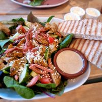 Cesar salad at Het Slachthuis in Leiden