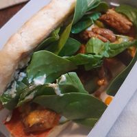 Chicken club sandwich at Het Slachthuis in Leiden