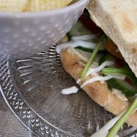 Clubsandwich met Zeastar zalm 👌🏼 at Het Slachthuis in Leiden