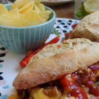 Philly cheese steak at Het Slachthuis in Leiden