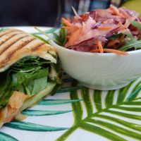 Chickpeas masala wrap at Het Slachthuis in Leiden