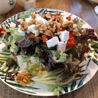Flatbread with grilled veggied at Het Slachthuis in Leiden