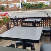 Outside seating at Earth to Table in South West London