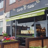 Outside at Earth to Table in South West London