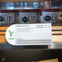 Vegan  at Pret A Manger - 17th & K in Washington