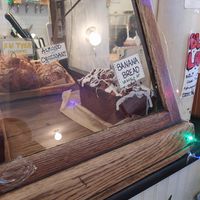 Vegan banana bread loaf at Bake Shop in Brooklyn