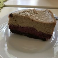 Raw Cashew Berry Cake - Good flavor at Rohkosteria in Mannheim